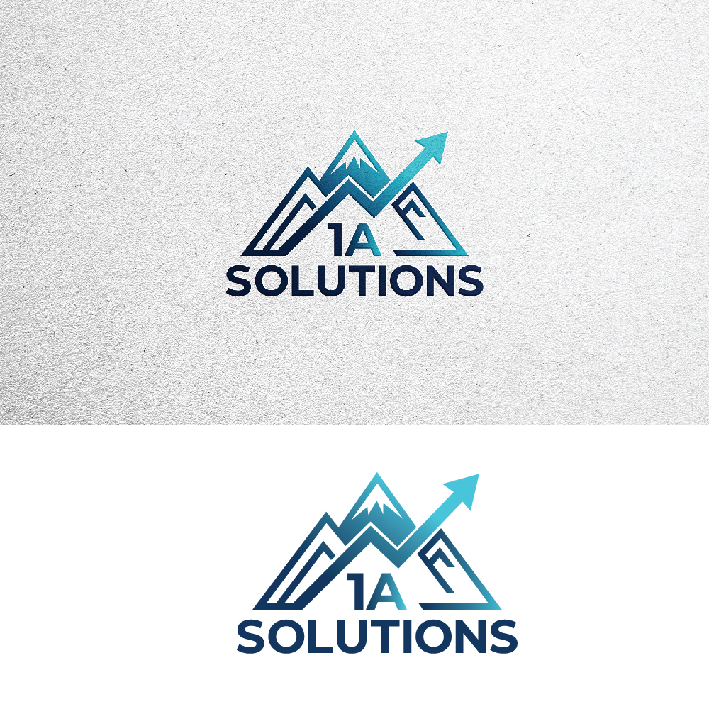 Logo Design by creativemood438 for 1A Solutions LLC | Design #37654553