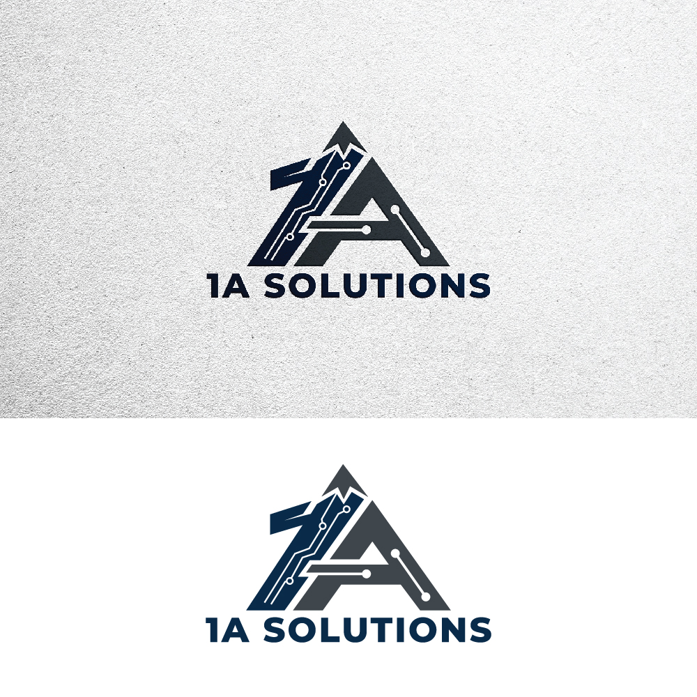 Logo Design by creativemood438 for 1A Solutions LLC | Design #37654554