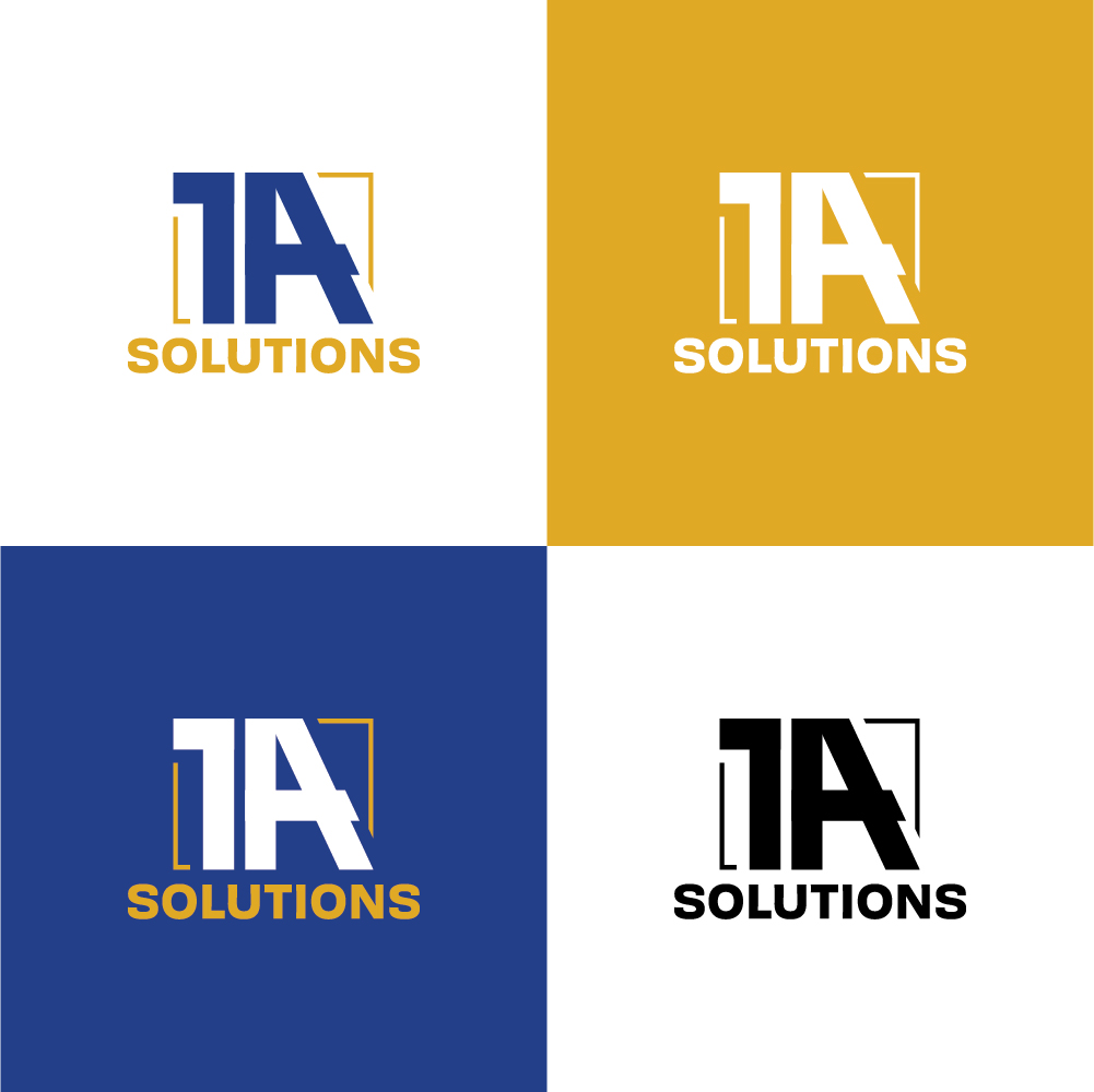 Logo Design by creativemood438 for 1A Solutions LLC | Design #37654556