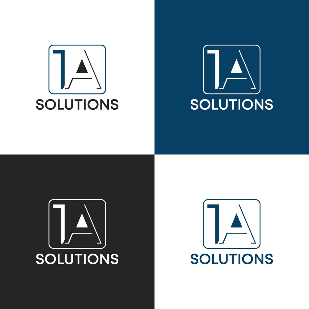 Logo Design by creativemood438 for 1A Solutions LLC | Design #37654562