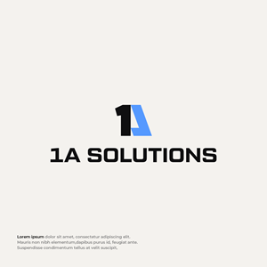Logo Design by Mantra™ for 1A Solutions LLC | Design: #37653234