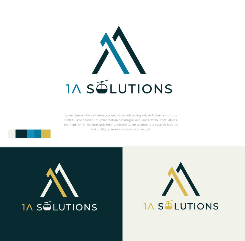 Logo Design by @Dh24 for 1A Solutions LLC | Design #37673492