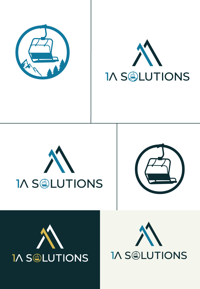 Logo Design by @Dh24 for 1A Solutions LLC | Design #37684000