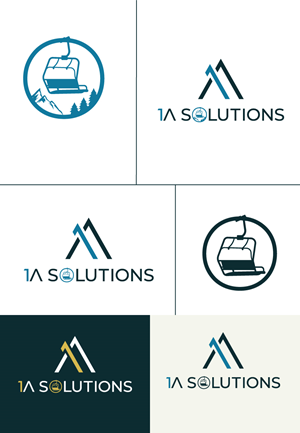 Logo Design by @Dh24 for 1A Solutions LLC | Design: #37684000
