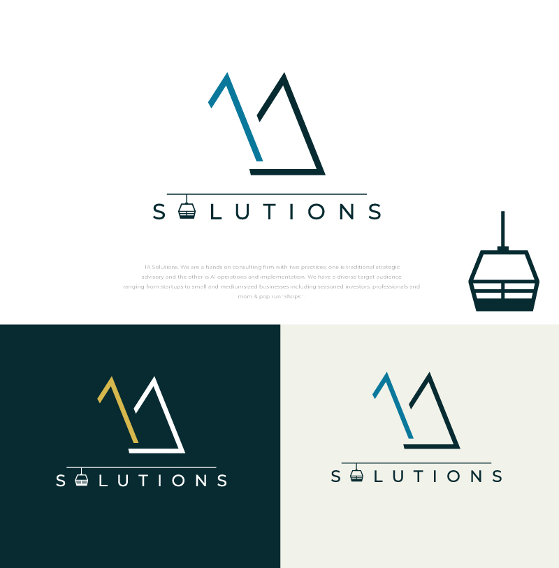 Logo Design by @Dh24 for 1A Solutions LLC | Design #37689396