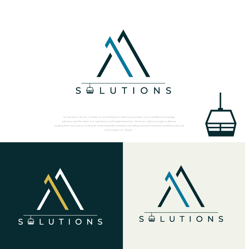 Logo Design by @Dh24 for 1A Solutions LLC | Design #37689397