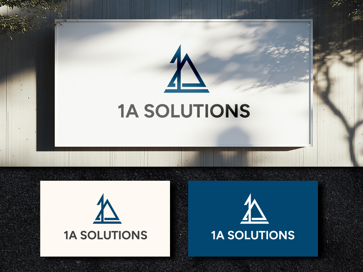 Logo Design by ArtSamurai for 1A Solutions LLC | Design #37653280