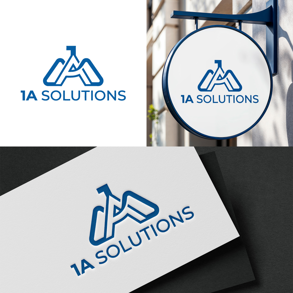 Logo Design by Virtuoso_designs for 1A Solutions LLC | Design #37659850
