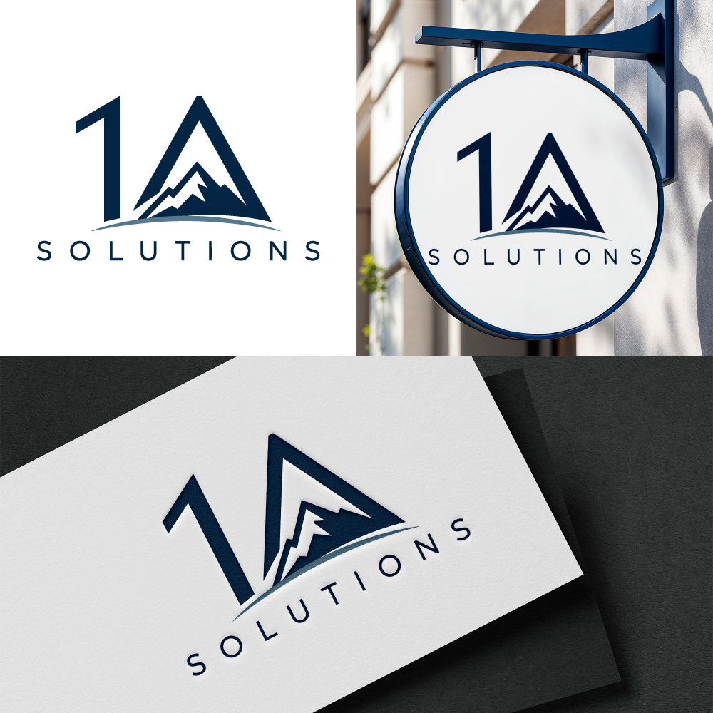 Logo Design by Virtuoso_designs for 1A Solutions LLC | Design #37659851