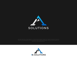 Logo Design by JuniorDesigns for 1A Solutions LLC | Design: #37652757