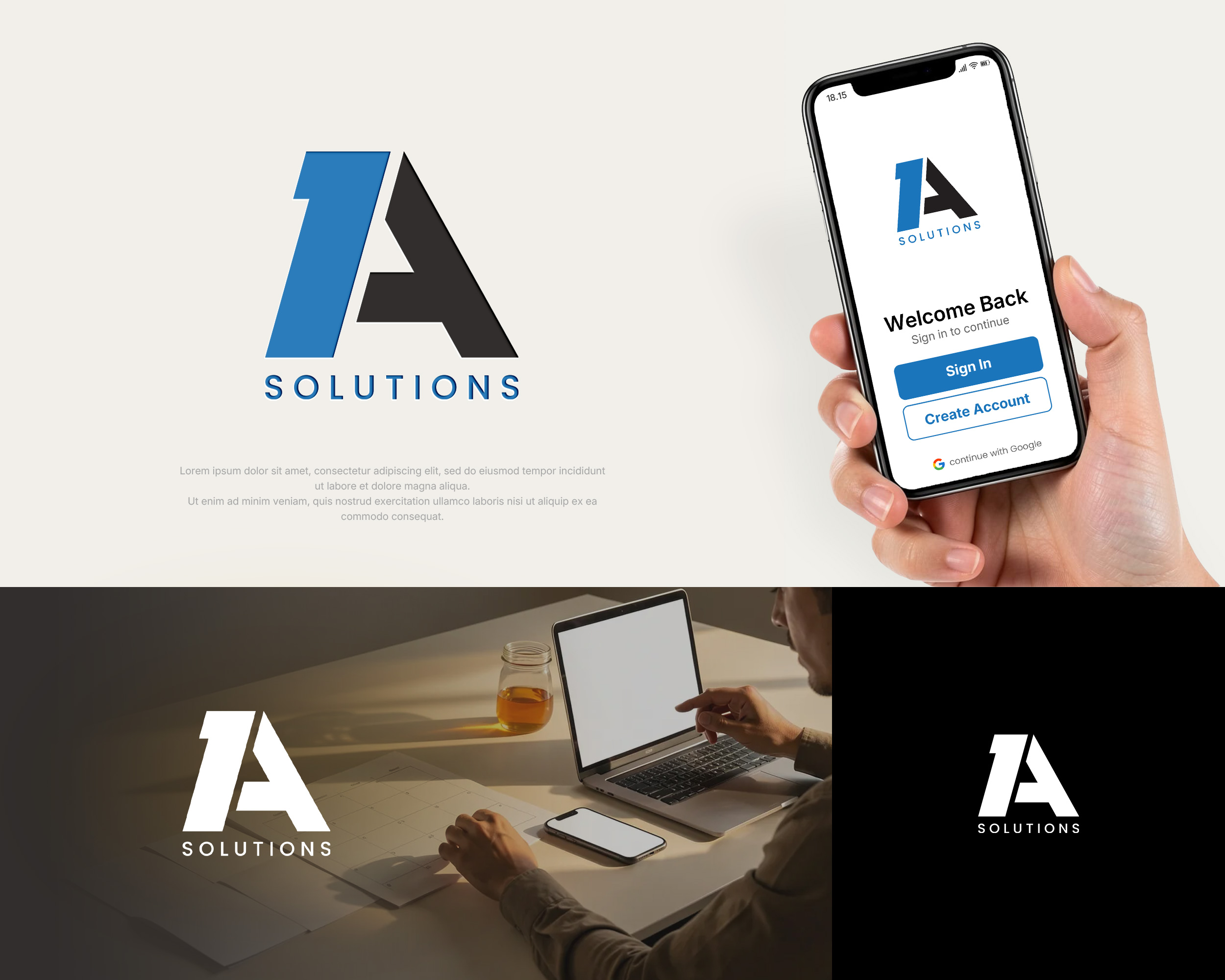 Logo Design by Kejo87 for 1A Solutions LLC | Design #37655300