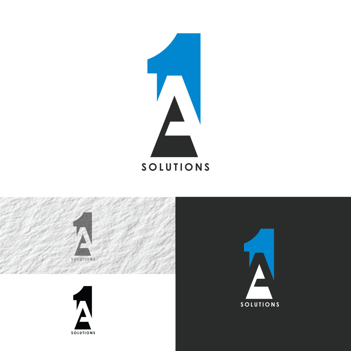 Logo Design by prodesigns99 for 1A Solutions LLC | Design #37654217