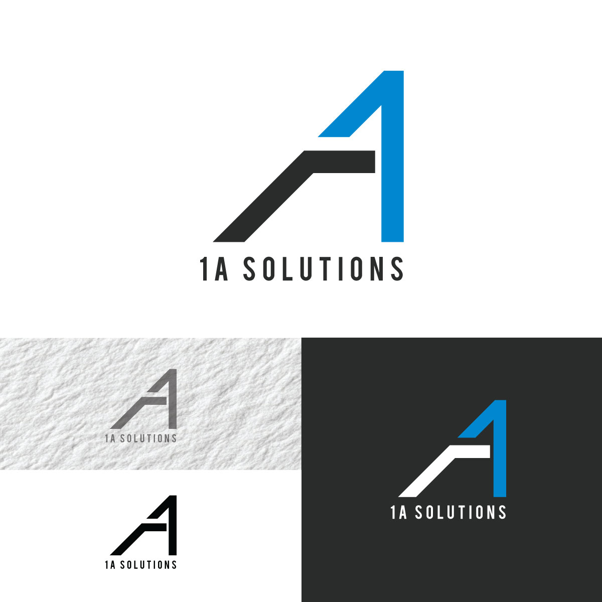 Logo Design by prodesigns99 for 1A Solutions LLC | Design #37654219