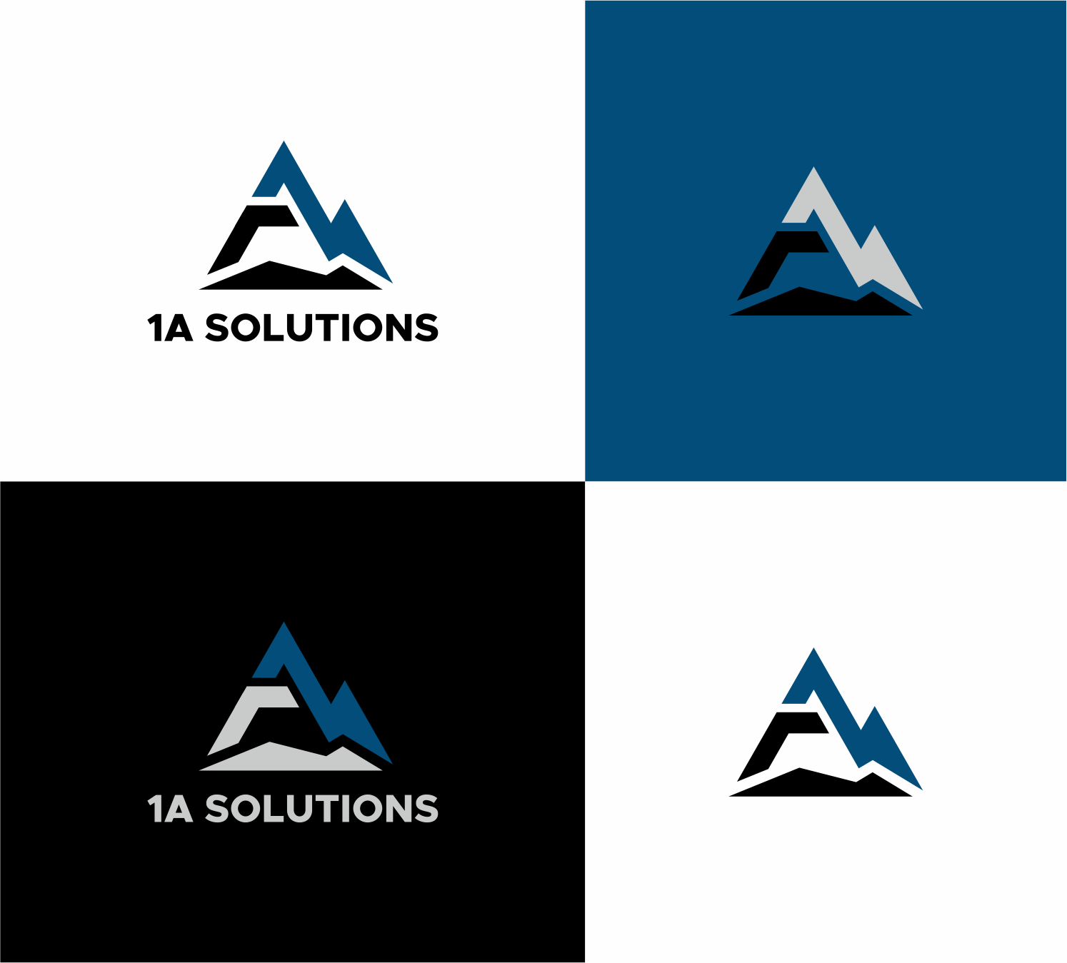 Logo Design by Sibyle for 1A Solutions LLC | Design #37653307