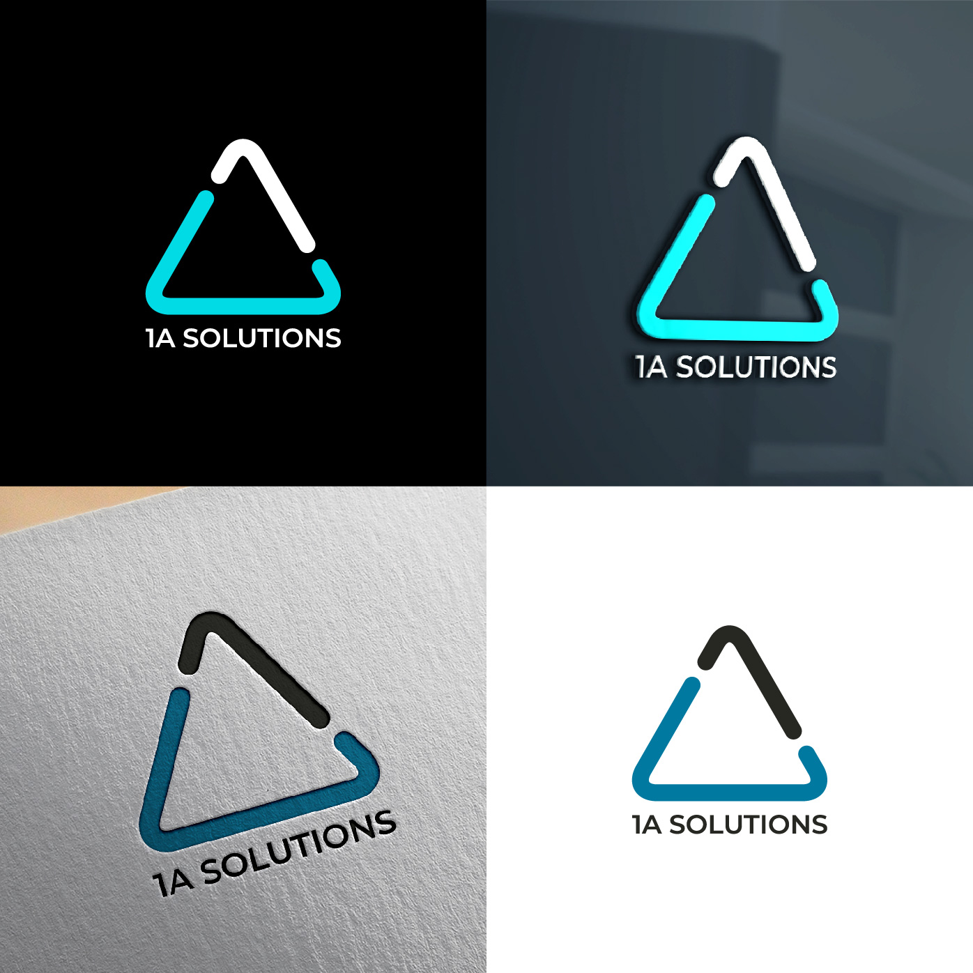 Logo Design by 4tech services for 1A Solutions LLC | Design: #37733609