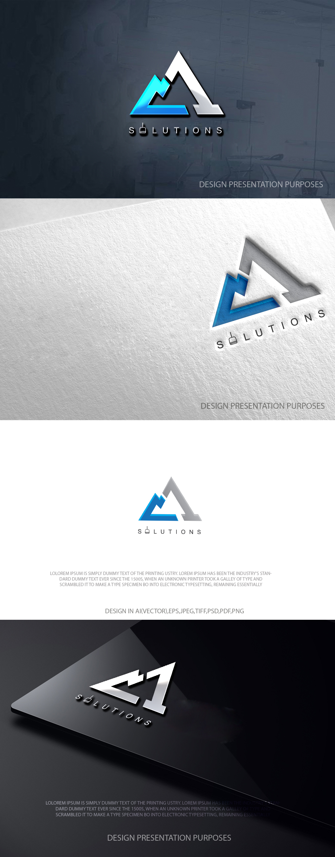 Logo Design by zebronicgraphic for 1A Solutions LLC | Design #37654747