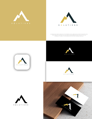 Logo Design by zebronicgraphic for 1A Solutions LLC | Design: #37675570