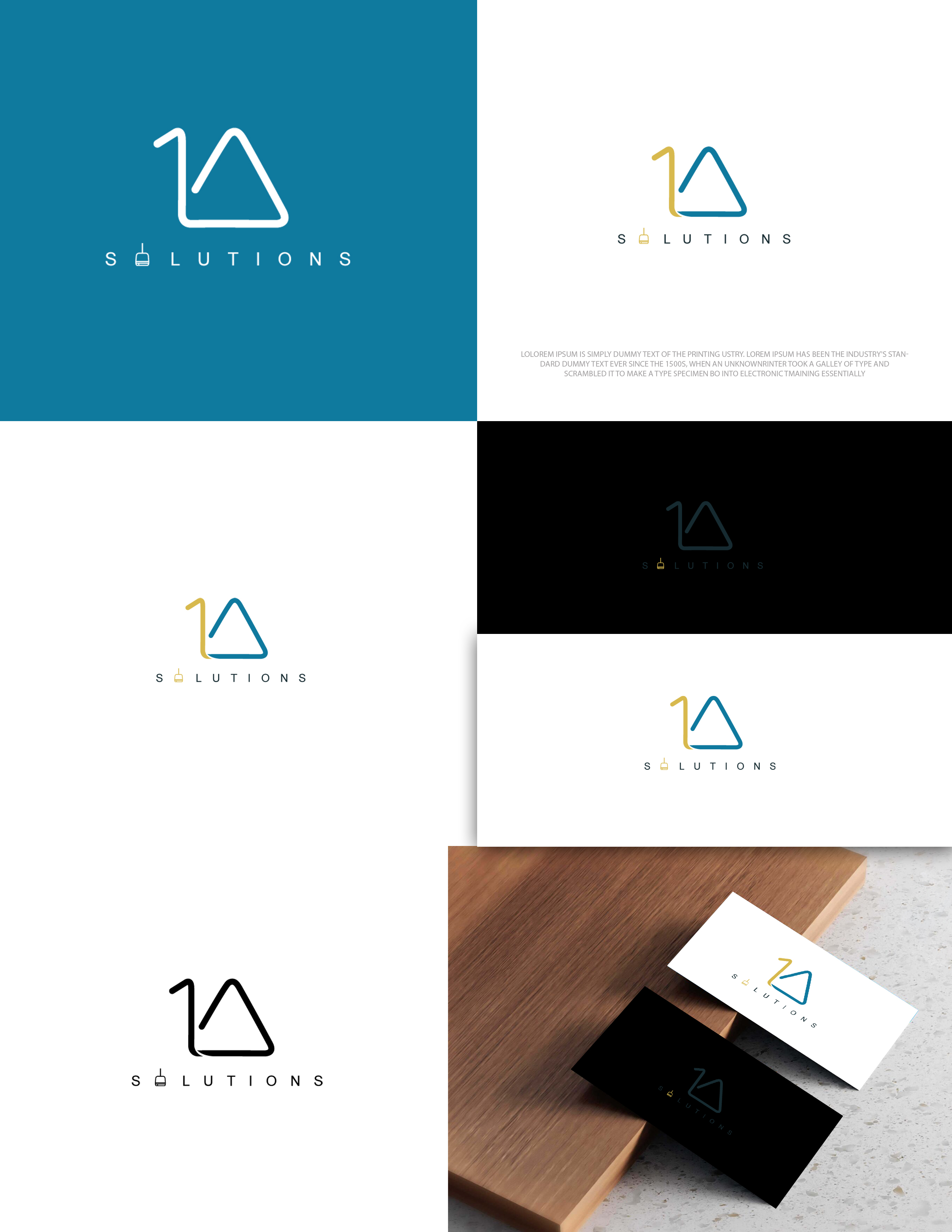 Logo Design by zebronicgraphic for 1A Solutions LLC | Design #37689132