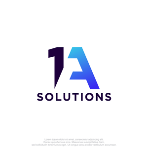 Logo Design by M.Syaiful Huda for 1A Solutions LLC | Design: #37653044