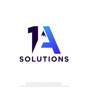 Logo Design by M.Syaiful Huda for 1A Solutions LLC | Design: #37653053