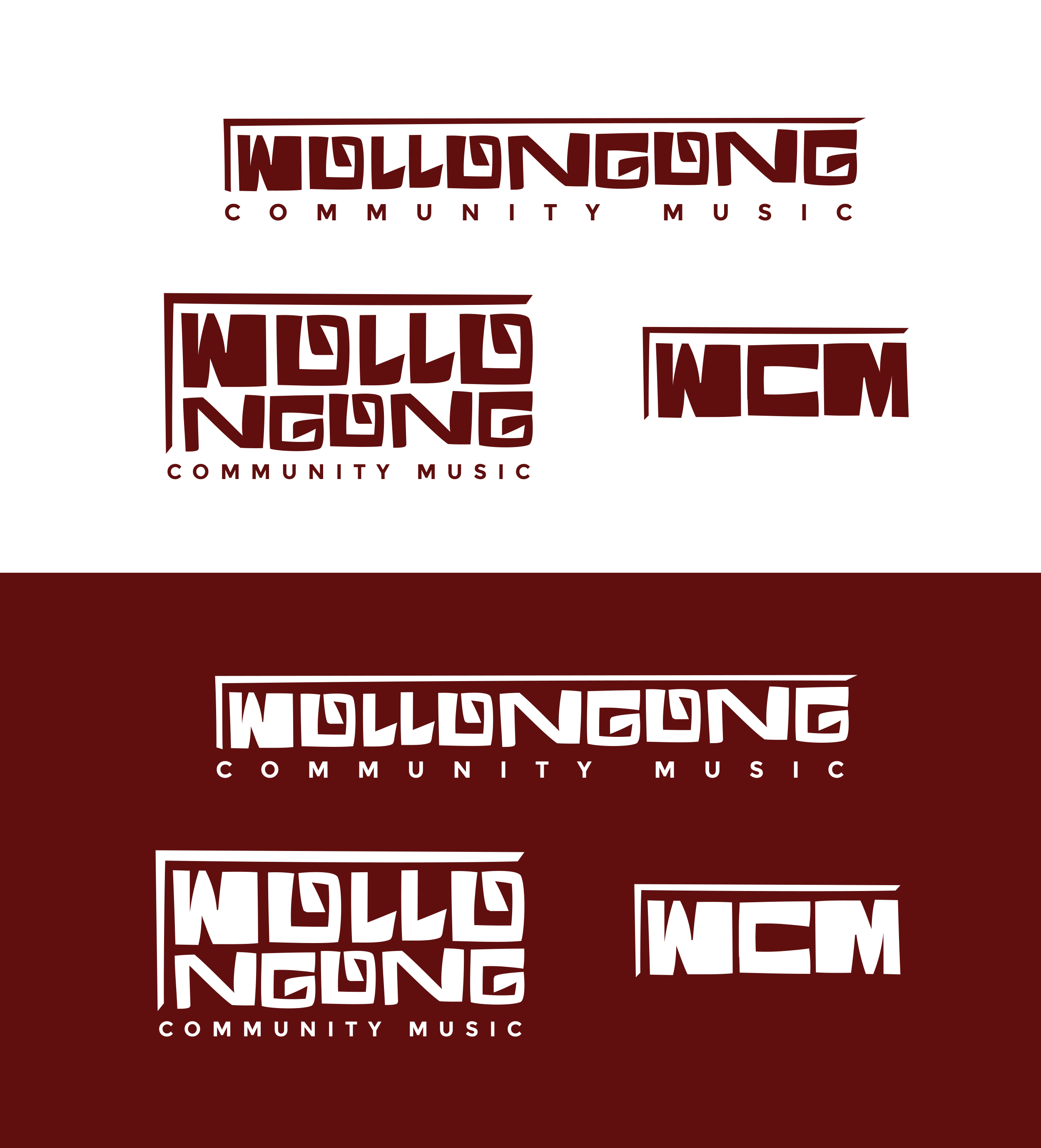 Logo Design by Jelena B for Wollongong Community Music | Design #37714096