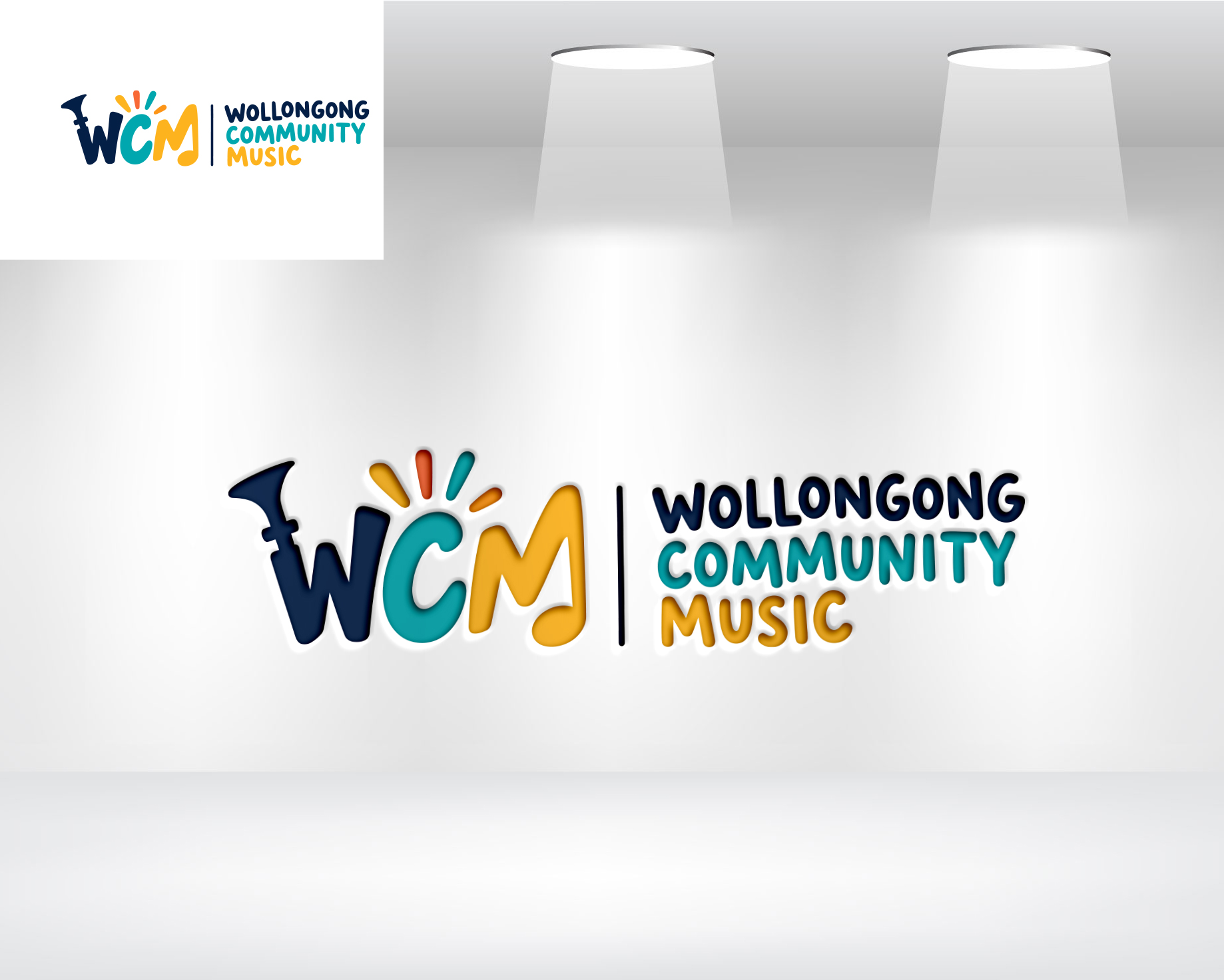 Logo Design by mehanuk for Wollongong Community Music | Design #37661837
