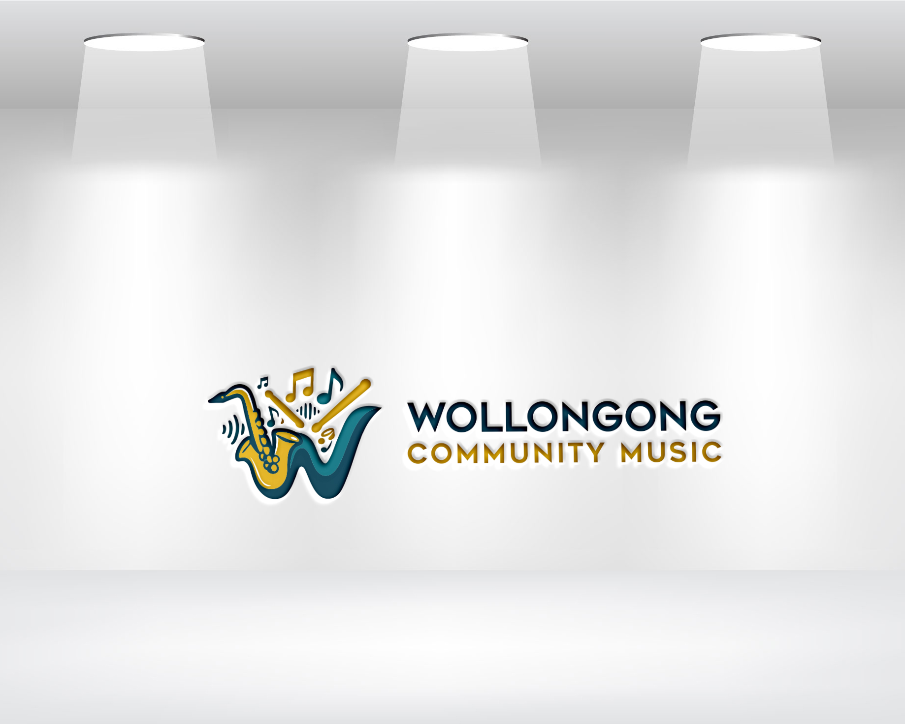 Logo Design by Adam Smith..... for Wollongong Community Music | Design #37657817