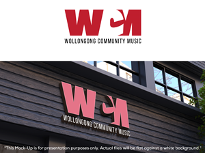 Logo Design by Kavth for Wollongong Community Music | Design: #37663909