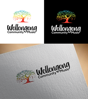 Logo Design by RA-bica for Wollongong Community Music | Design: #37657505