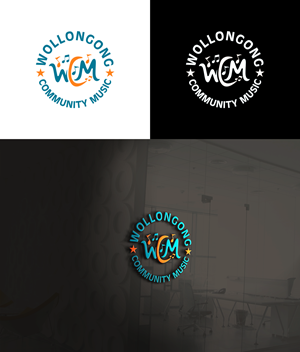 Logo Design by RA-bica for Wollongong Community Music | Design: #37657506