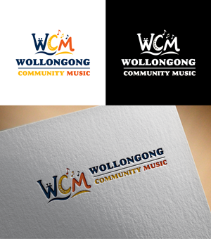 Logo Design by RA-bica for Wollongong Community Music | Design: #37657508