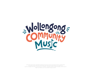 Logo Design by apik. for Wollongong Community Music | Design: #37653481