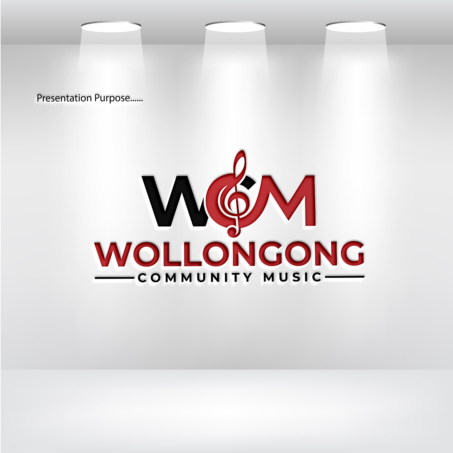 Logo Design by ExclusiveMind for Wollongong Community Music | Design #37720947