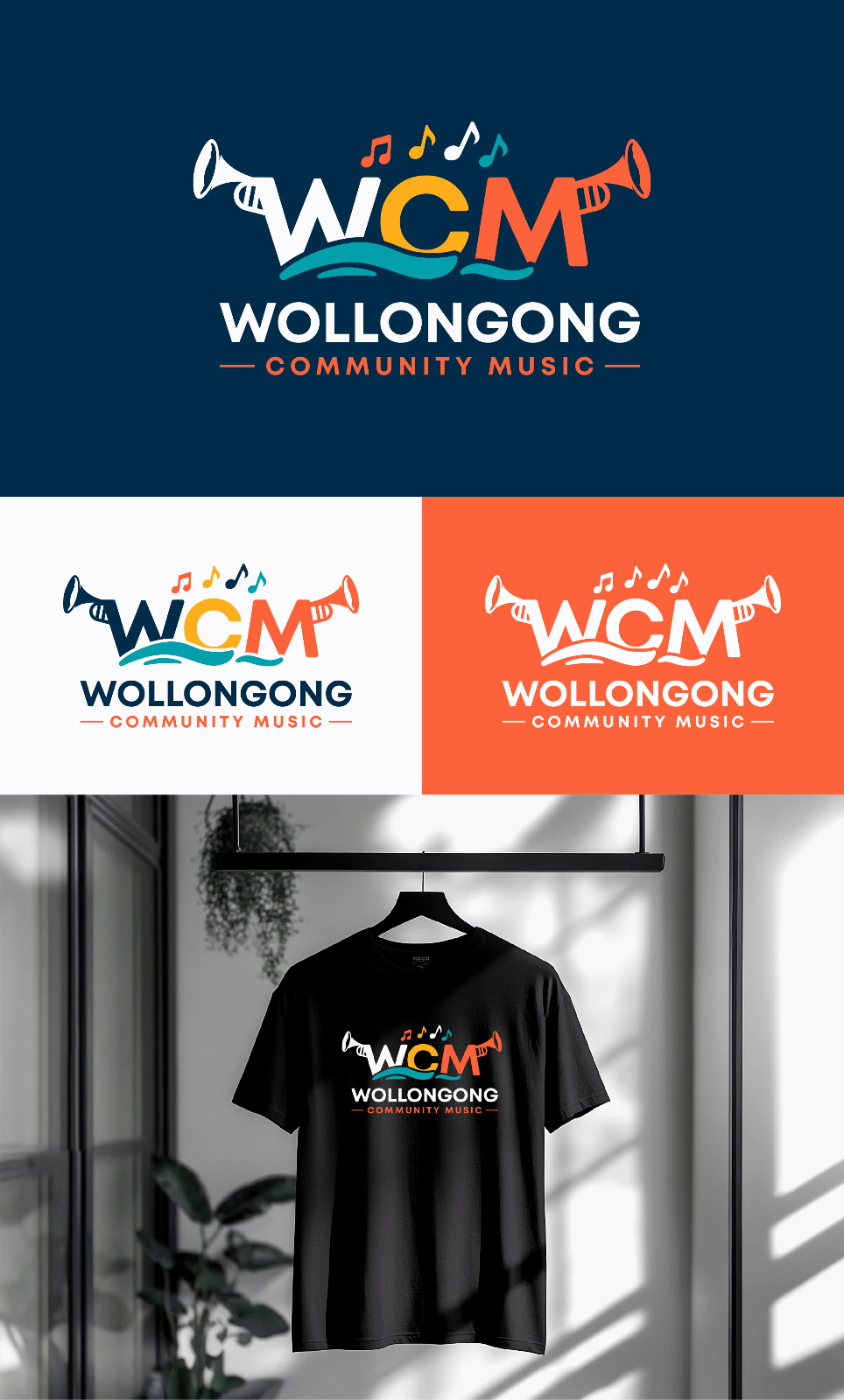 Logo Design by StunnerDesignz for Wollongong Community Music | Design #37654686