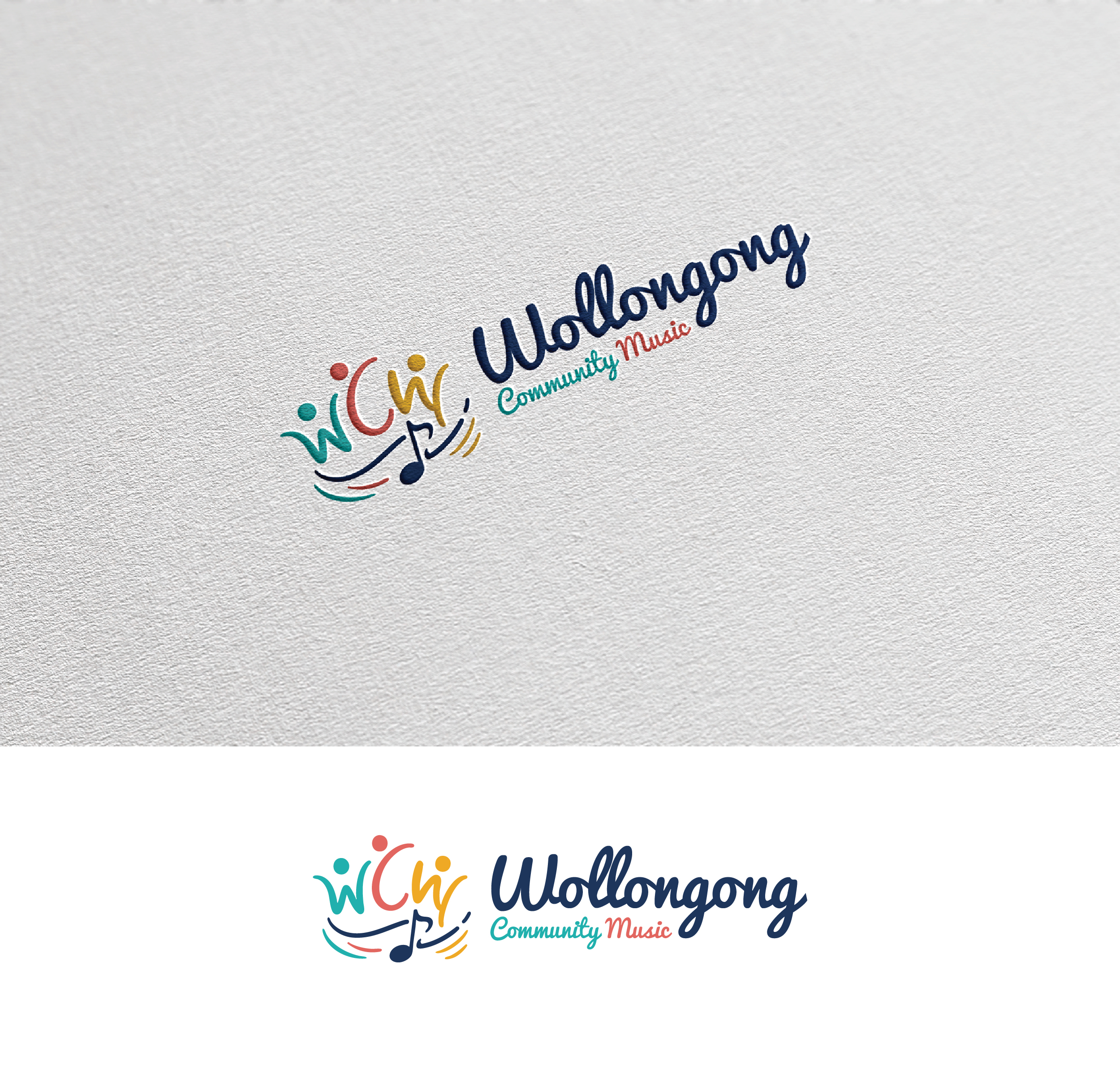 Logo Design by Afsana_Hoque for Wollongong Community Music | Design #37658049