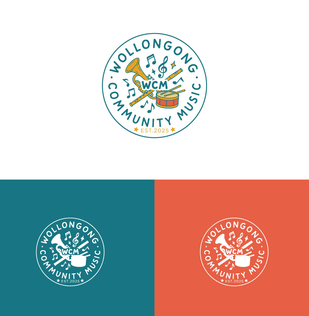 Logo Design by artpure for Wollongong Community Music | Design #37659930