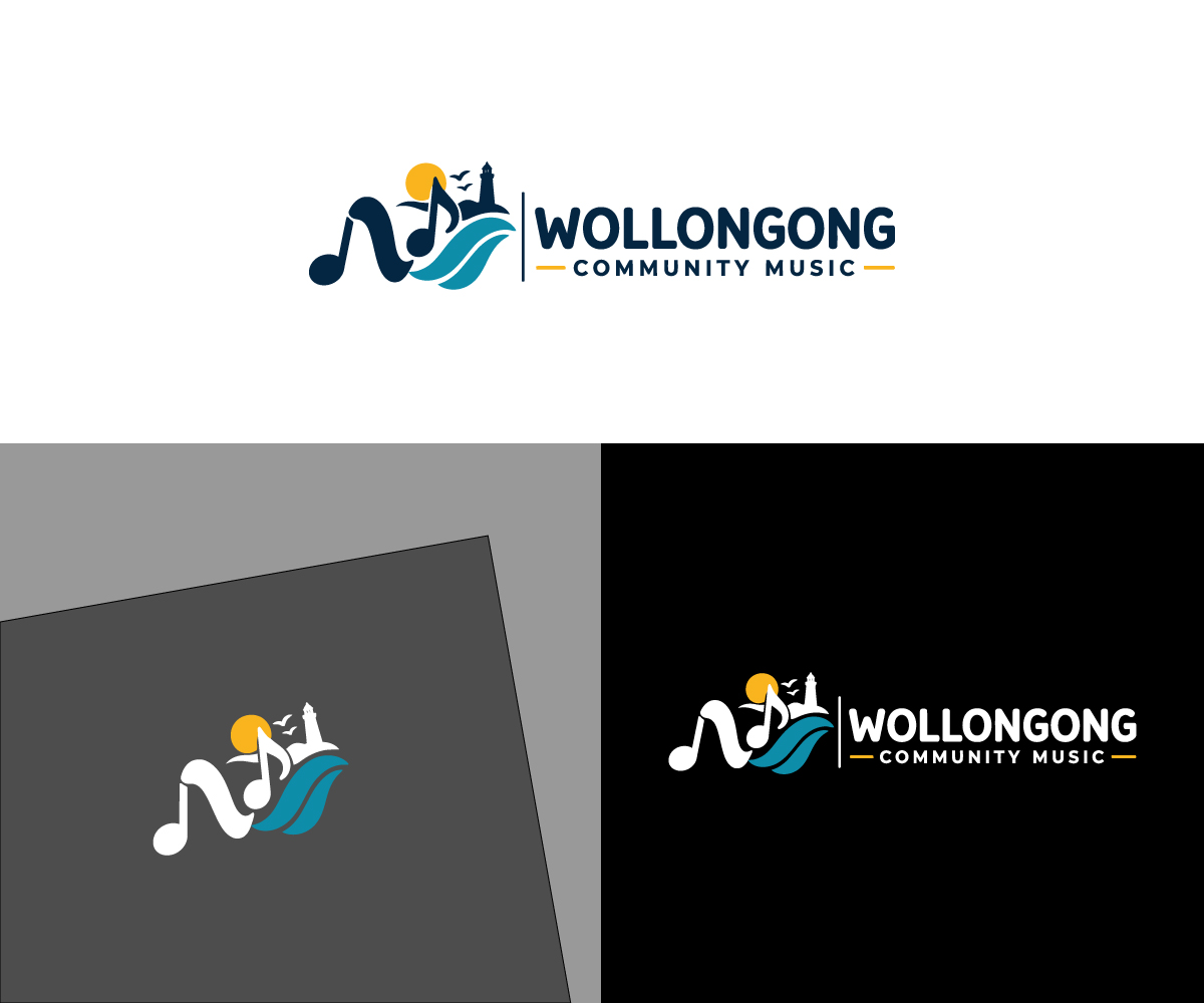 Logo Design by Ms.18 for Wollongong Community Music | Design #37656690