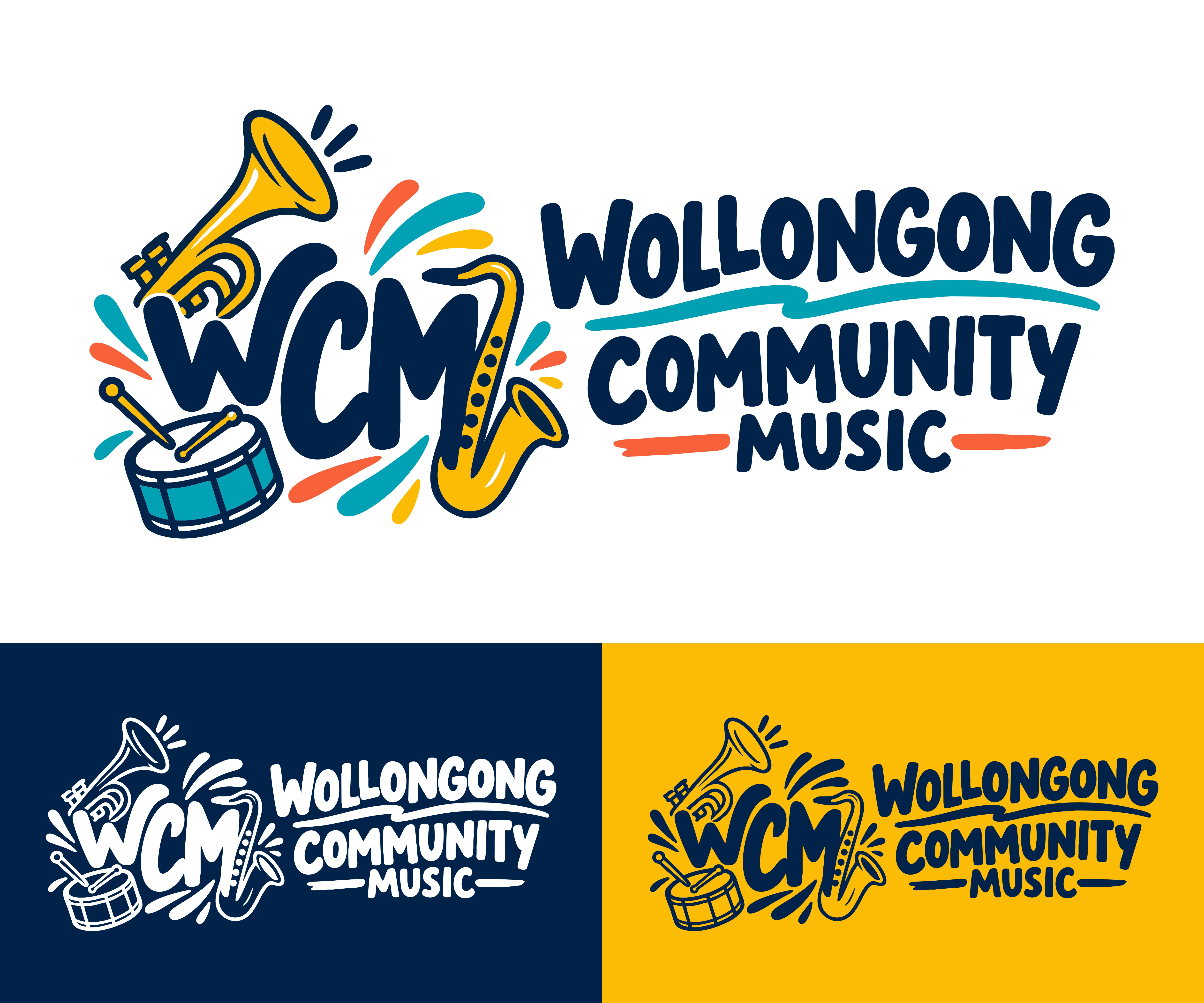 Logo Design by itadori yanto for Wollongong Community Music | Design #37653624