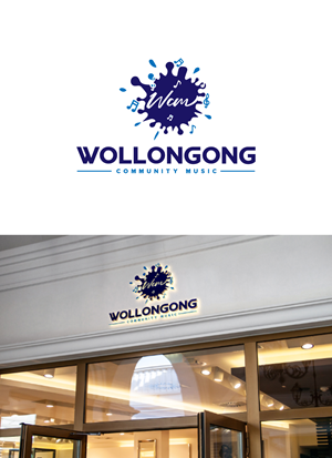 Logo Design by JMN Signatures for Wollongong Community Music | Design: #37721260