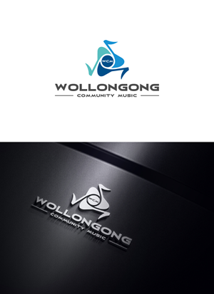 Logo Design by JMN Signatures for Wollongong Community Music | Design: #37721261