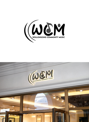 Logo Design by JMN Signatures for Wollongong Community Music | Design: #37721262