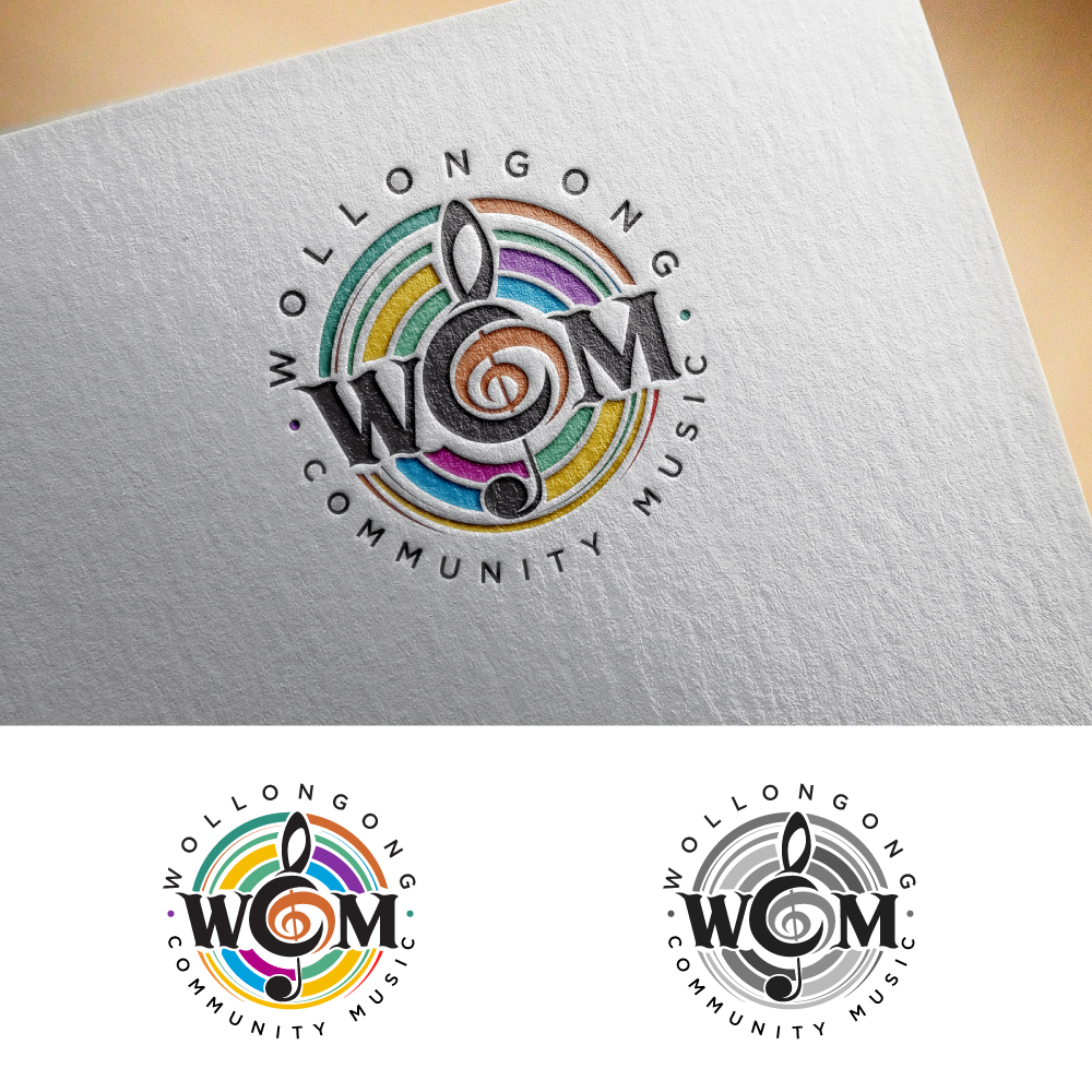 Logo Design by SofikGhosh for Wollongong Community Music | Design #37657787
