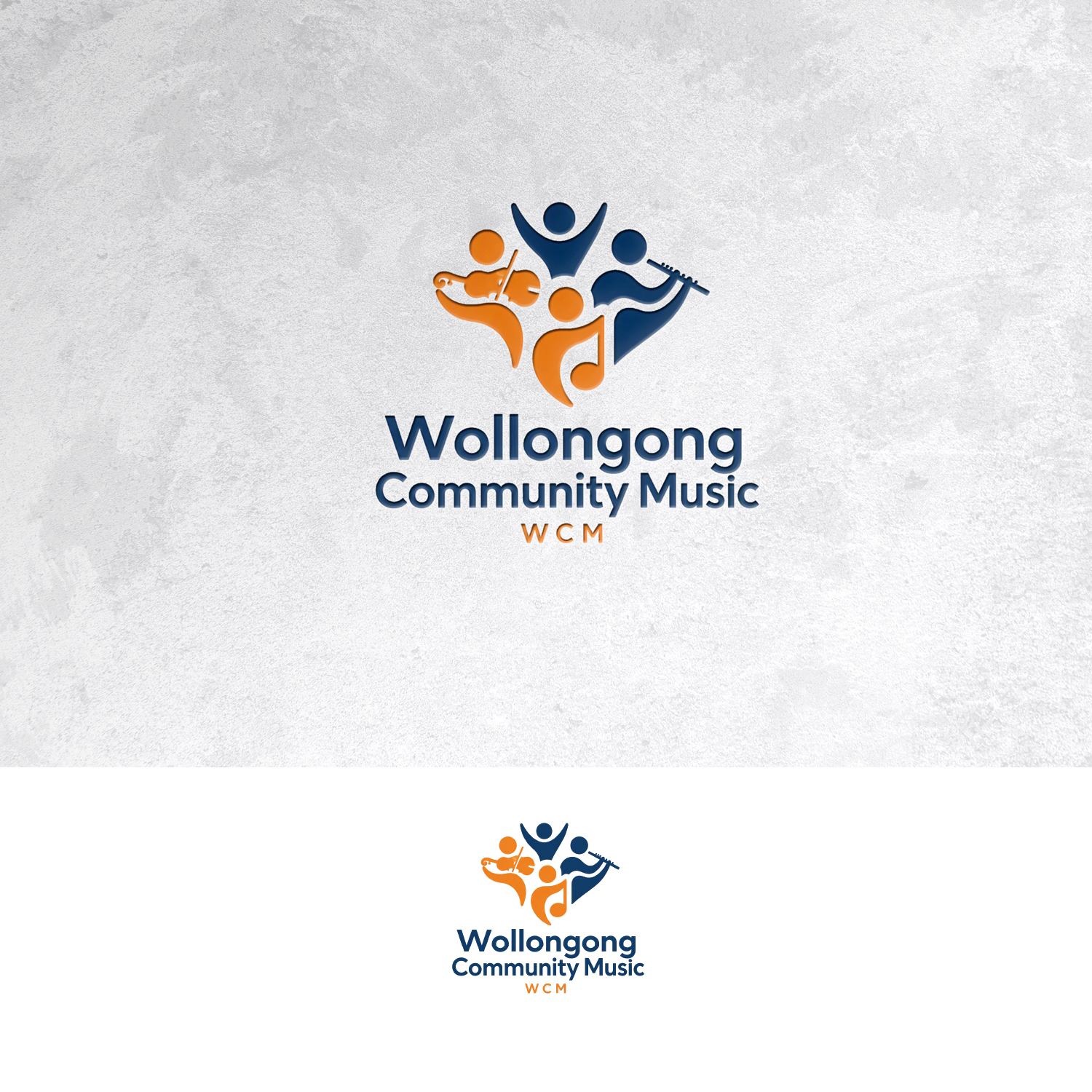 Logo Design by Sain G for Wollongong Community Music | Design #37653899