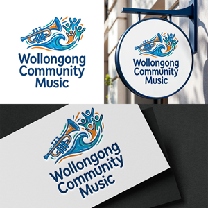 Logo Design by Virtuoso_designs for Wollongong Community Music | Design: #37659825