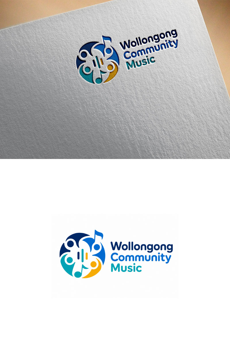 Logo Design by Z0omie99 for Wollongong Community Music | Design #37657360