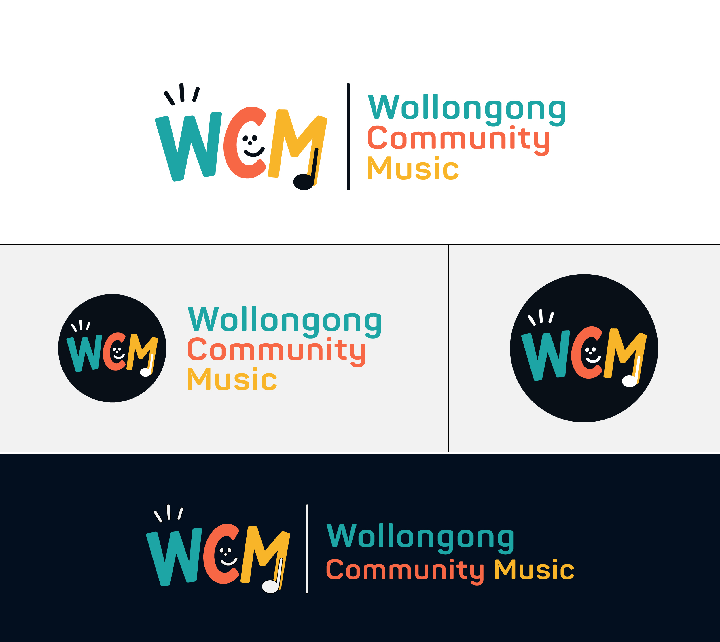Logo Design by Sj.A for Wollongong Community Music | Design #37657190
