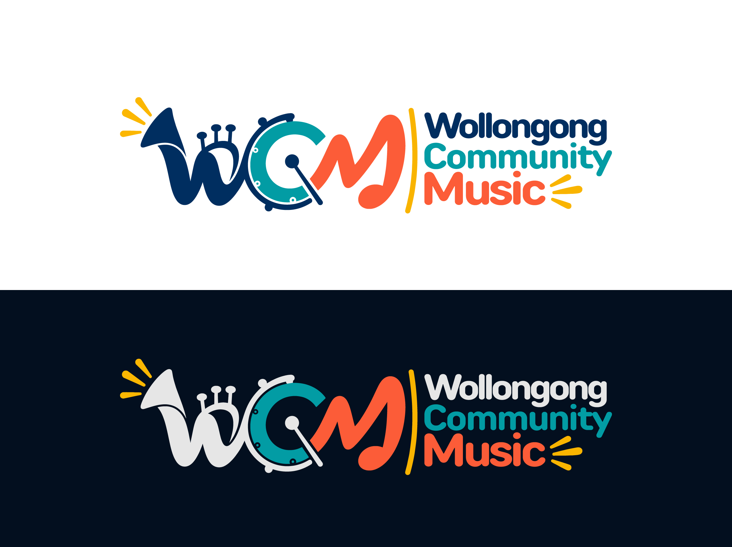 Logo Design by Sj.A for Wollongong Community Music | Design #37657223
