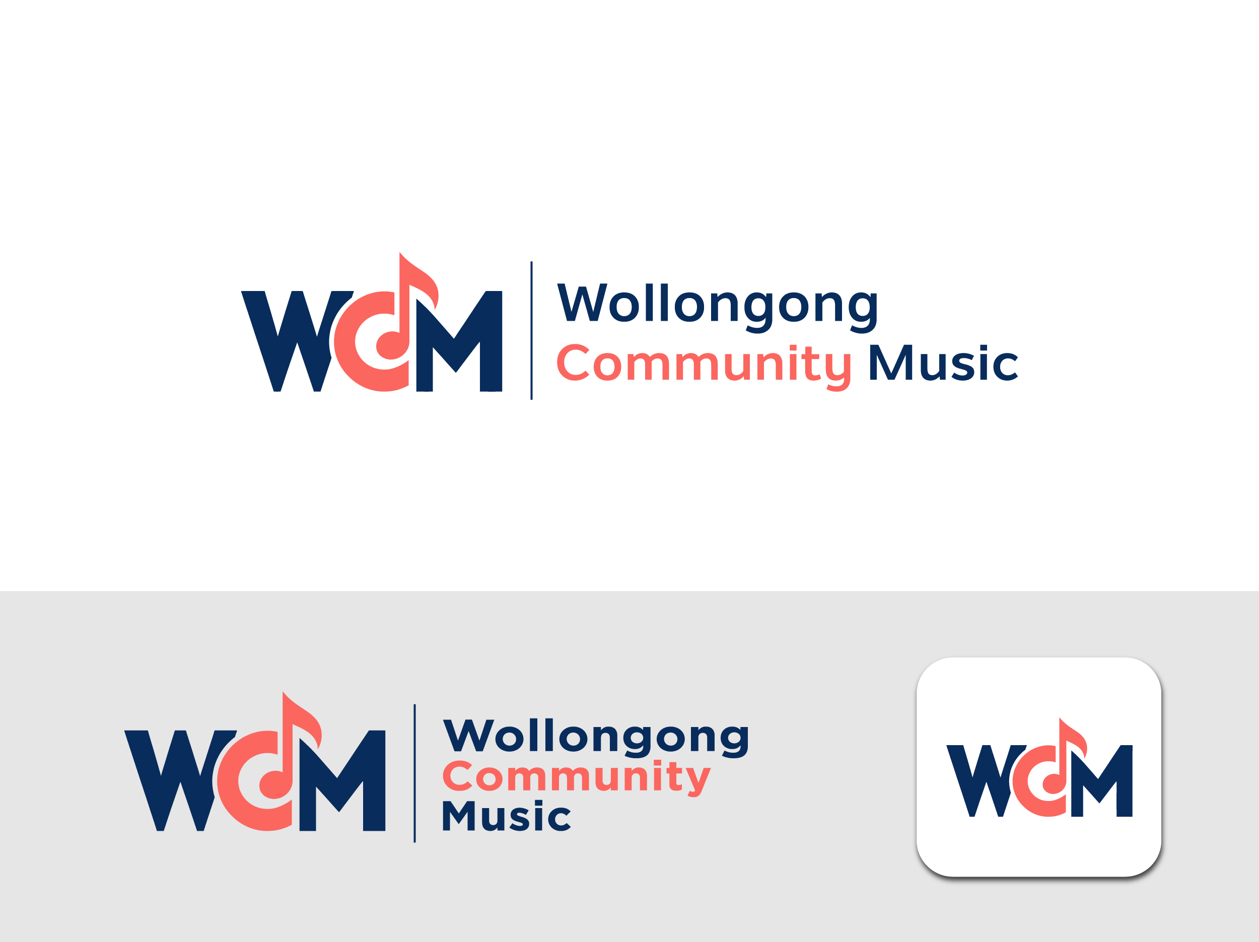 Logo Design by Sj.A for Wollongong Community Music | Design #37657309