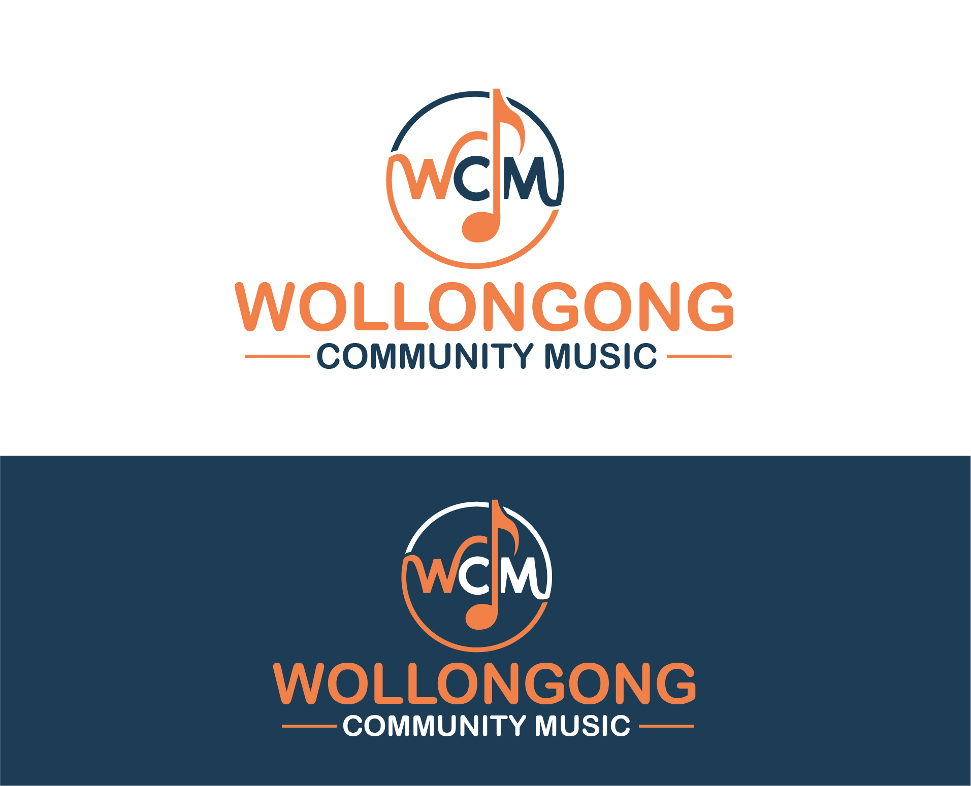 Logo Design by Asif  Maqsood for Wollongong Community Music | Design #37653827