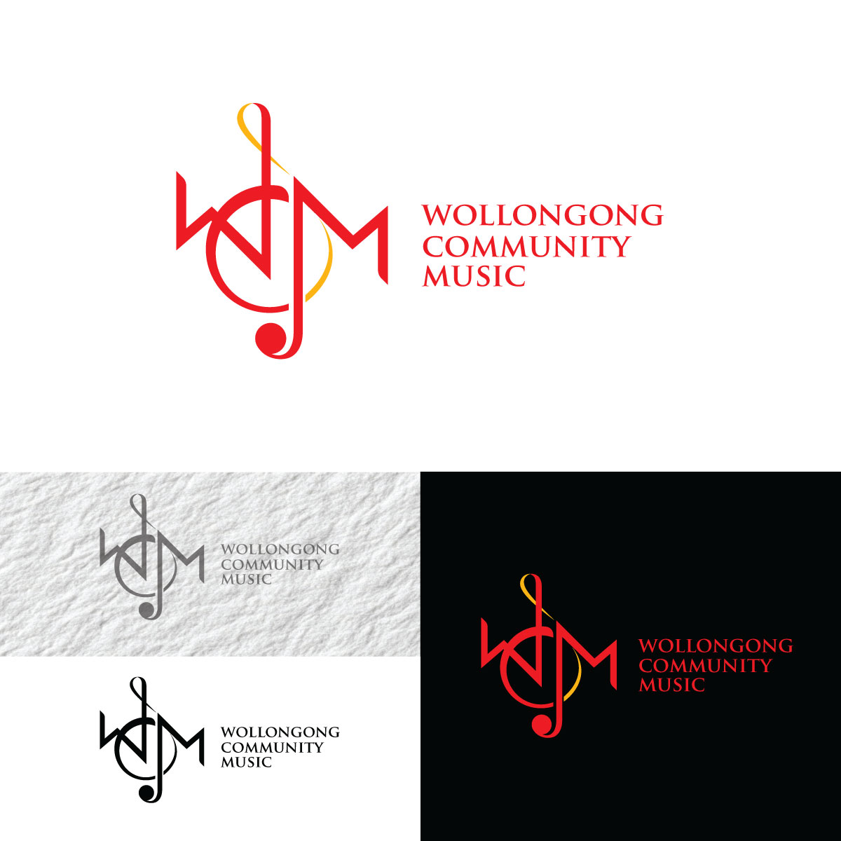 Logo Design by prodesigns99 for Wollongong Community Music | Design #37653304